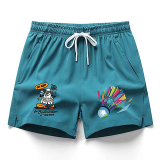 Quần short chạy bộ Victor dành cho nam và nữ, nhẹ, khô nhanh, thoải mái với thiết kế ba điểm - Phù hợp làm nóng trước khi chơi cầu lông