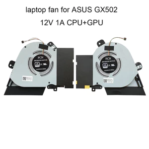Quạt Làm Mát Máy Tính Cho ASUS ROG Zephyrus S GX502 GU502 LWS GX502GW GU502GW GPU CPU Cooler Quạt Tản Nhiệt 13NR01V0T14111 DC12V 1A
