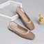 Retro Đơn Giản Đế Mềm Thoáng Khí Lưới Rỗng Flat Nữ Size Lớn Sandal