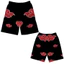 SY3 NARUTO Akatsuki Quần Đi Biển Quần Short Quần 3D In Quần Áo Cosplay Quần Mồ Hôi Minato Itachi Sasuke Halloween YS3