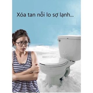 Lót bồn cầu nỉ bông🍀FREESHIP🍀Miếng đệm lót bồn cầu hình tròn bằng nỉ siêu mềm,siêu bền, chống thấm nước