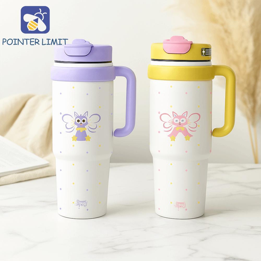 POINTER LIMIT Cốc nước cách nhiệt, Cốc cách nhiệt chấm mèo bằng thép ...