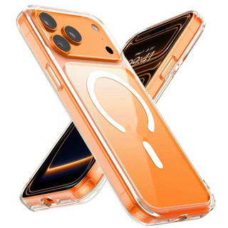[JLK] Ốp điện thoại bảo vệ chống sốc từ tính trong suốt cho iPhone 17 ProMax 16E 16 Plus 16Pro 16 Pro Max Vỏ PC cứng trong suốt siêu mỏng