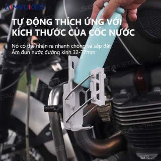 Giá đỡ bình nước gắn xe máy  xe đạp kẹp tự động AIMVUKES