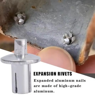 50 / 100 / 150 Chiếc Đinh Tán Mở Rộng Hợp Kim Nhôm - Đầu Tròn Gõ Loại Ốc Vít Móng Tay Dây Buộc