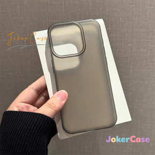 Vỏ Cho IPhone 12 17 14 11 16 15 13 Pro Max 15 14 16 6 6s 7 8 Plus X XS Max XR SE 2020 Cặp Đôi Đơn Giản Vỏ Mềm Chà Màu