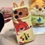 Ốp điện thoại tai cặp đôi Judy Nick có sẵn Thích hợp cho iPhone17 / 16promax Vỏ điện thoại iPhone14 / 15 / 13 / 12Xs