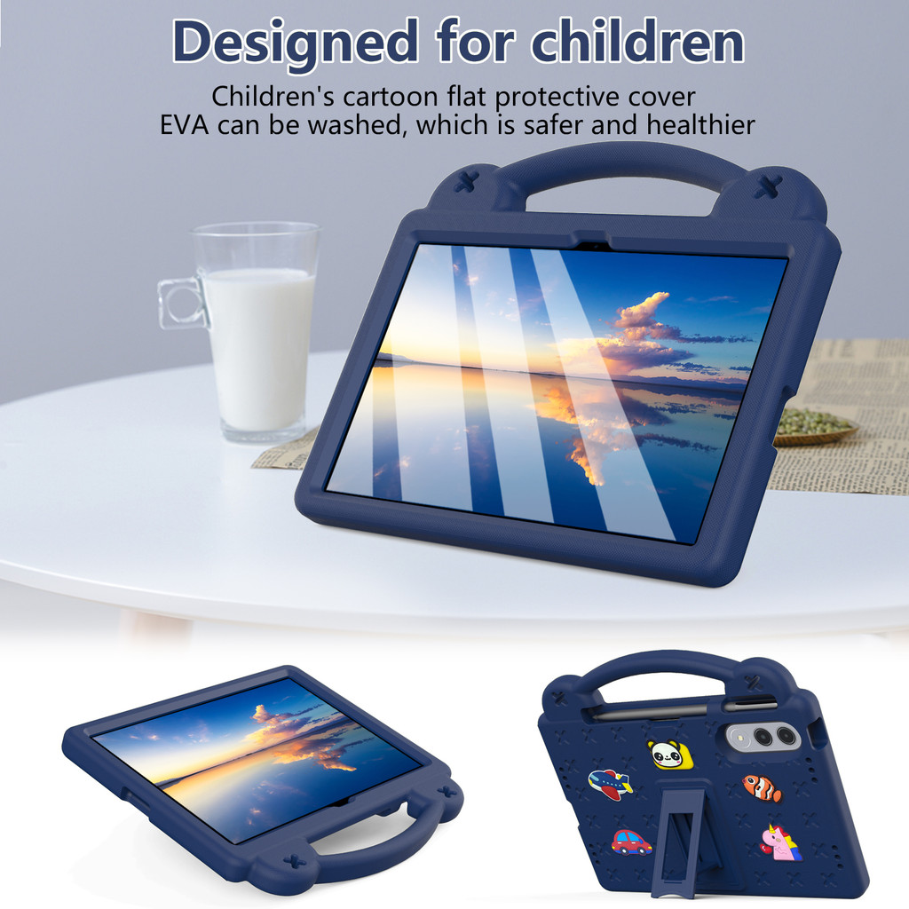 Ốp lưng Tương thích với Lenovo xiaoxin pad pro GT 11.1 inch TB-710FU 2025 Vỏ chất liệu xốp EVA Máy tính bảng An toàn cho trẻ em Vỏ bảo vệ chống sốc