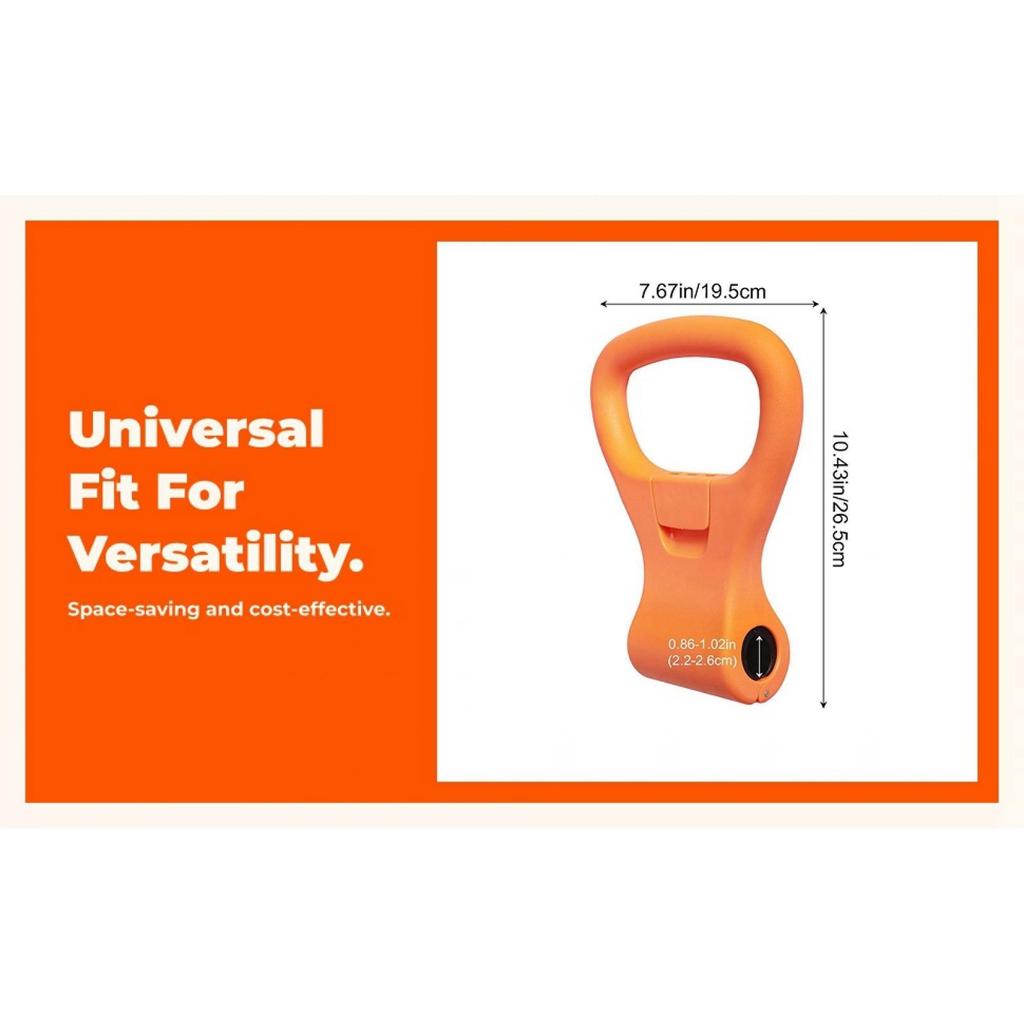 Tay cầm Kettlebell Adjustable Grip - Chuyển đổi dễ dàng cho tập luyện và du lịch