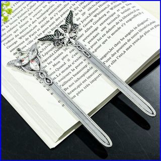 SQ3 Sáng Tạo Chúa Tể Của Những Chiếc Nhẫn Hobbit Evenstar Thép Không Gỉ Đánh Dấu Trang Quà Tặng Cho Trẻ Em Quà Lưu Niệm QS3