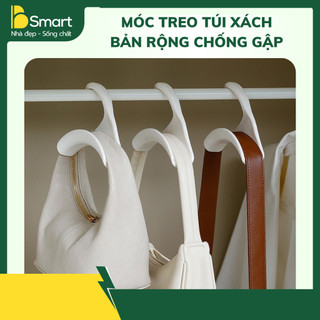 Combo 10 Móc Treo Túi Xách Bản Rộng Chống Rơi, Giữ Túi Gọn Gàng, Không Bị Gập, Gãy Dây Túi