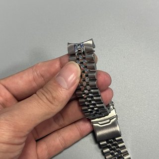 Dành Cho 20 Mm Seiko SPB Alpinist SPB121 Dây Đeo Bạc Cong Chắc Chắn Vòng Tay Năm Thánh