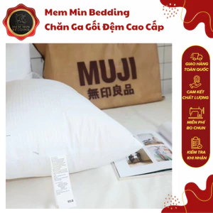 Ruột Gối Nằm Muji Xuất Khẩu Cao Cấp 50x70cm Phồng To,Mềm Mại Cao Cấp - Memminbedding
