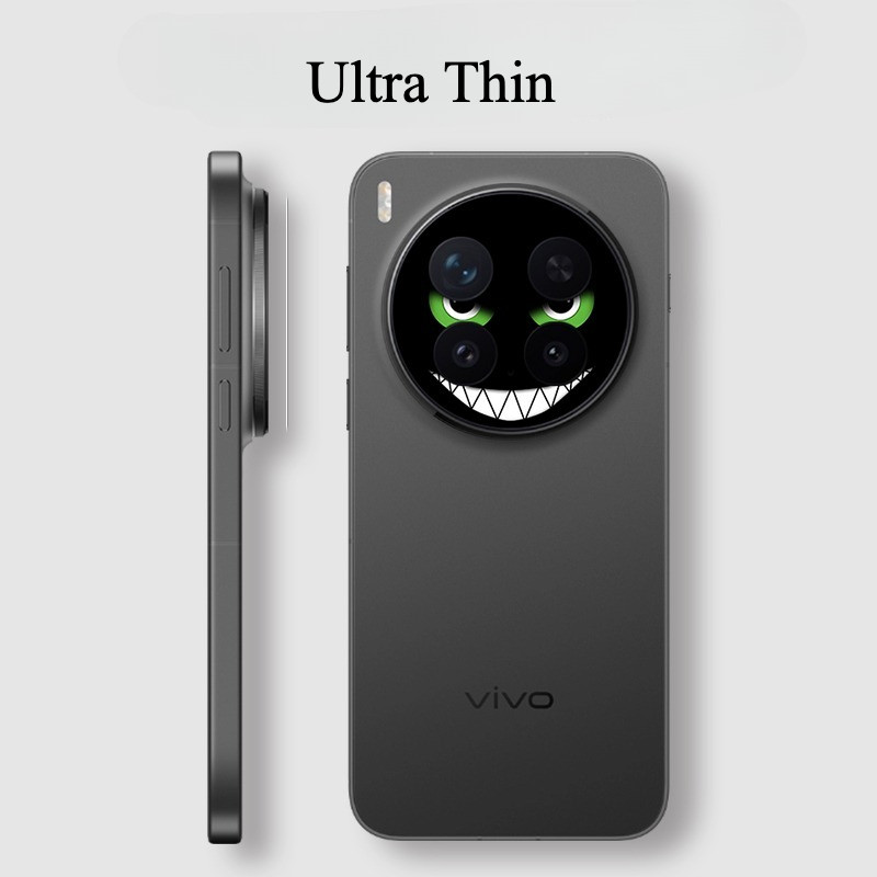 Nhãn dán giấy mềm mỏng mắt quỷ Phim máy ảnh cho Vivo X300 Pro X200 Pro X200Ultra X100 Ultra / Phim bảo vệ camera trang trí Chống mài mòn Chống trầy xước