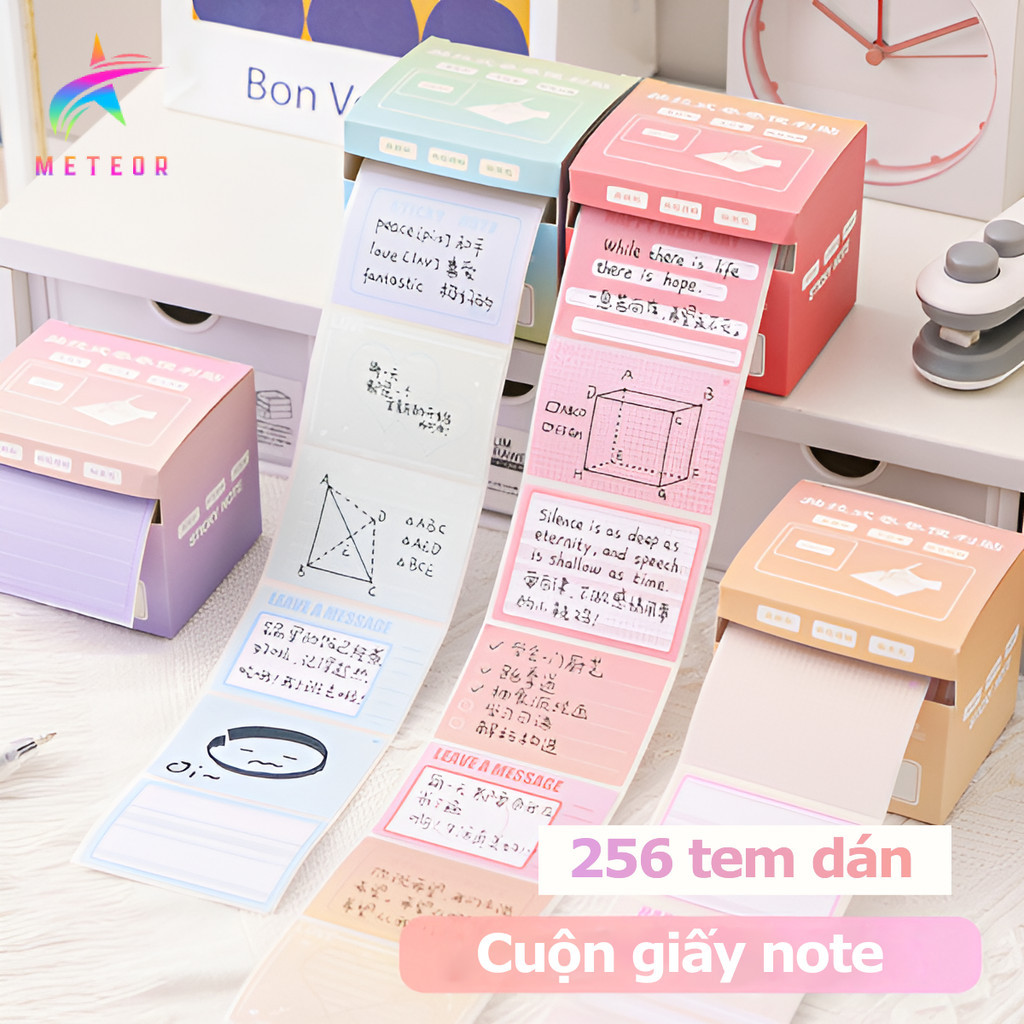 Giấy Note Ghi Chú,Giấy nhớ kéo ra,Hộp ghi chú dính,Dính chặt，Cần thiết ...