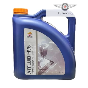 Dầu trợ lực tay lái nhớt hộp số repsol atf luid mv6 4L - xe số tự động