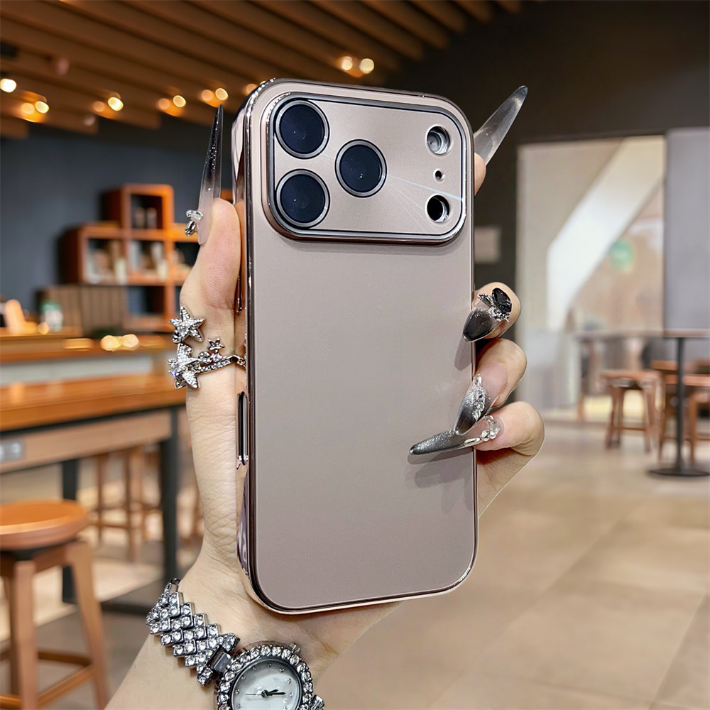 Ốp điện thoại iPhone 17 biến đổi tức thì cho iPhone 17 Pro Max 12 13 14 15 16 pro max 15 16 plus Bảo vệ ống kính chống rơi Vỏ cứng Cove chống sốc