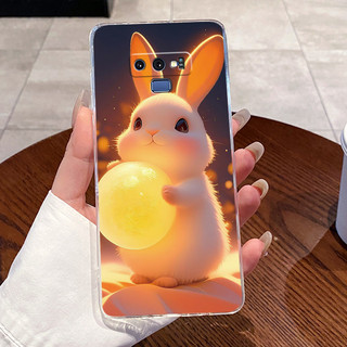 Ốp Lưng Cho Samsung Galaxy Note 9 Note 8 Thẩm Mỹ Sang Trọng Dễ Thương Thoáng Mát Bé Trai Bé Gái Trong Suốt Silicon Mềm TPU Ốp lưng Ốp Lưng