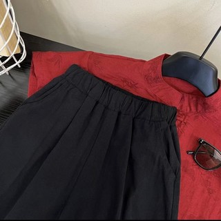 8 ️ ⃣ Bé Trai Phong Cách Trung Hoa Mới Hanfu Mẫu Giáo Mùa Hè Phiên Bản Học Sinh Hợp Thời Trang Phong Cách Retro Bộ Đồ Hai Mảnh Hiệu Suất Trang Phục Áo Sơ Mi 25.11.24 VWGR