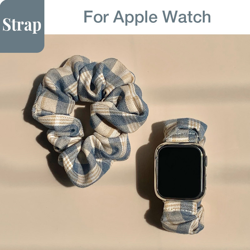 Dây đeo cổ tay nữ ca rô Thích hợp cho Apple Watch SE3 S6 SE S5 S4 42mm 40mm 44mm 38mm Dây đeo cổ tay