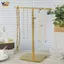 Túi Xách Hiển Thị Đứng Có Thể Điều Chỉnh Ví Giá Đỡ Hình Chữ T Kim Loại Sắp Xếp Giá Trang Sức Vòng Cổ Lưu Trữ Thép Không Gỉ Thích Hợp Cho Bé Gái Nữ Phòng Deco