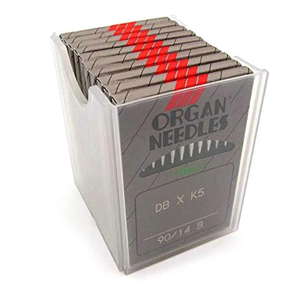 Kim Thêu Vi Tính Organ DBxK5 Nhật Bản, Vỉ 10 Kim Cao Cấp Cho Máy Thêu Công Nghiệp