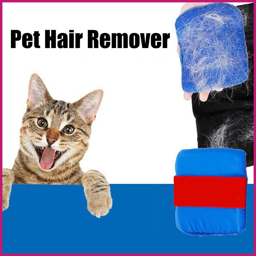 Quần áo Lint Tẩy lông thú cưng Dụng cụ tẩy lông Bàn chải làm sạch 2 miếng Lint Brush Cleaner Loại bỏ áo làm sạch shopidaevn