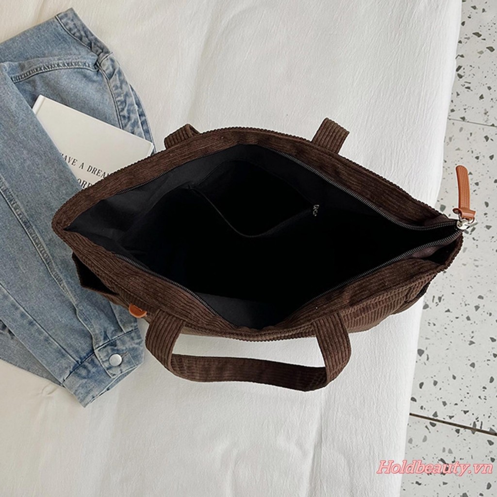 Túi Đeo Vai Nữ Nhiều Túi Dung Tích Lớn Chắc Chắn Túi Tote Mềm Cho Thường Ngày