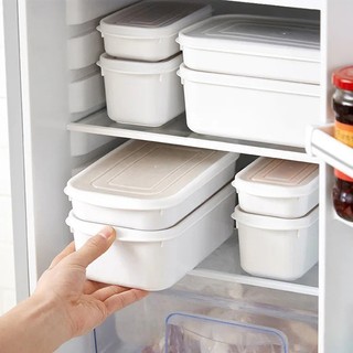 Hộp đựng thịt đông lạnh 350 / 700 / 800ml Tủ lạnh Nhật Bản - Hộp đựng kín giữ tươi thực phẩm