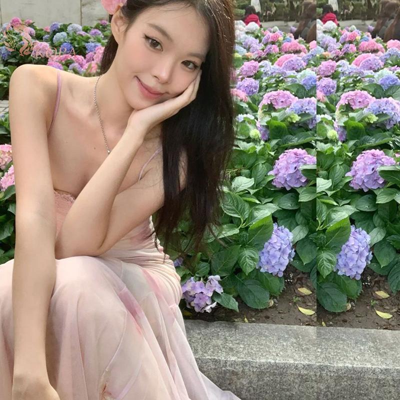 KOPA Đầm Hoa Nữ Quấn Mông Ôm Body, Phù Hợp Dáng Đuôi Cá