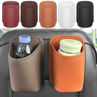 [sportoutdoor] Giá đỡ cốc cửa ô tô bằng da Ô tô Giá đựng đồ uống Thùng đựng đồ tự động Giá đỡ cốc ghế sau cho phụ kiện nội thất ô tô [out]