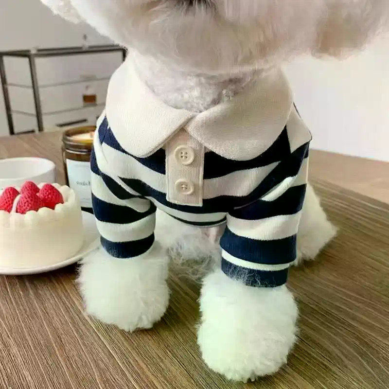 Chó Nhỏ Teddy Áo Len Mùa Đông Mặc Giáng Sinh Bichon Quần Áo Thú Cưng Ấm Áp Phong Cách Dệt Kim