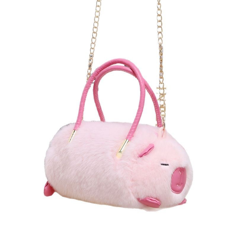 Kapibara Túi Hoạt Hình Sang Trọng Túi Thời Trang Đi Lại Di Động Túi Đeo Vai Capybara Cầm Tay Đeo Vai Túi 1203