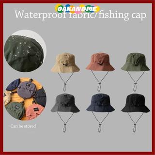 [Giao hàng từ Việt Nam] Mũ leo núi OAKANDME, chống nước có túi đựng Mũ xô mùa hè, Mũ chống nắng chống tia cực tím di động Mũ Panama Câu cá