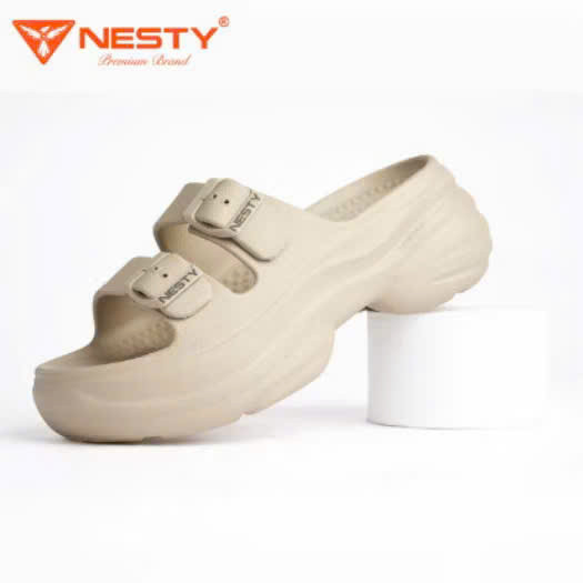 NE63 Dép Nữ 2 Quai Ngang Nesty Êm Nhẹ Chống Trơn Trượt – Dép Đi Chơi Đi Làm Đơn Giản Thoải Mái
