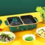 Lẩu nướng mini 2 ngăn, lẩu nướng điện không khói tích hợp 2 trong 1 chống dính tiện lợi