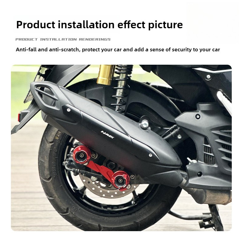 Dành Cho Xe HONDA ADV160 ADV350 Xả Thanh Trượt Tai Nạn Bóng Phía Trước Phía Sau Bảo Vệ Thanh Bảo Vệ