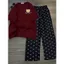 sét Bộ quần hoạ tiết nơ + kết hợp áo phông tay lỡ unisex -CHỮ BABY BEARS -quanao94