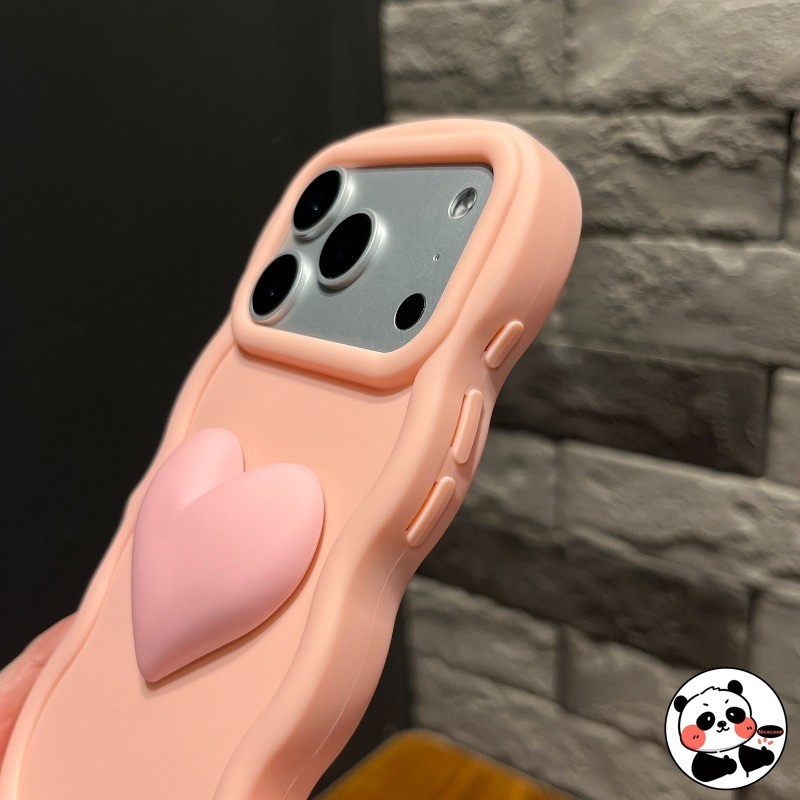 Ốp Điện Thoại Tình Yêu 3D Dễ Thương Cho Realme 13 12 11 Pro Plus NFC 12X 11X 5G 4G 12 + Vỏ Kẹo Màu Sóng ins Phong Cách Vỏ Mềm Chống Sốc