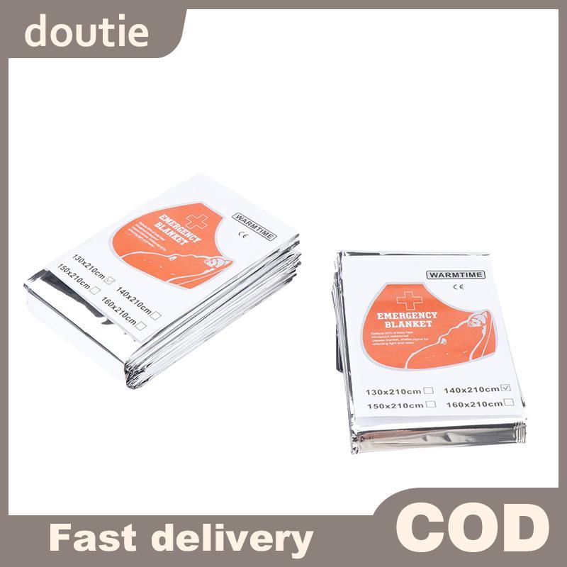 Doutie Chăn Cứu Hộ Khẩn Cấp Ngoài Trời, Chống Thấm Nước, Giữ Ấm, Kích thước: 130/140/160 x 210cm VN