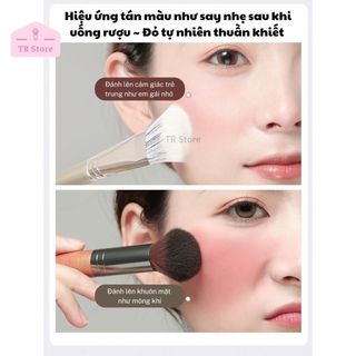 Cọ Kem Nền Đầu Dẹt GECOMO - Thiết Kế Cho Khuôn Mặt Châu Á, Tán Lớp Nền Mỏng Mịn G1132 G1133