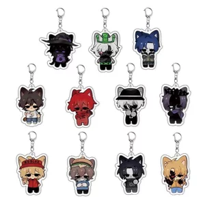 Forsaken Roblox Trò Chơi Hàng Hóa Acrylic Móc Khóa Túi Mặt Dây Chuyền Dễ Thương Quà Tặng Giáng Sinh Christmas gift