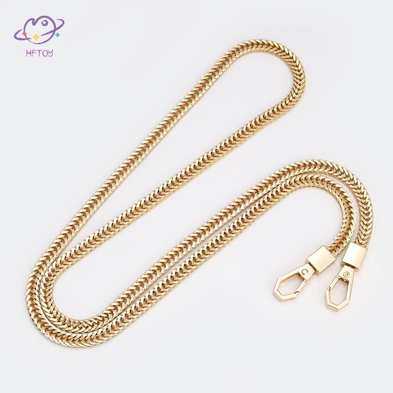HFTOY Túi Dây Xích DIY Vàng / Bạc / Túi Dây Đeo Thay Thế Ví Dây Đeo Vai Túi Xách Nhỏ Ví Tay Cầm Dây Xích ~