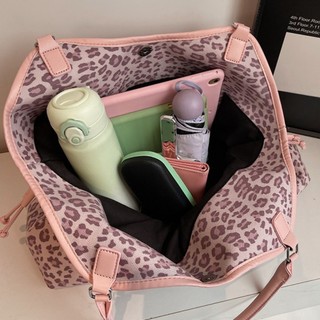 GS4 Nữ Phổ Biến Da Báo In Túi Tote Thông Thường Dung Tích Lớn Nách Túi Đeo Vai Túi Xách Di Động SG4