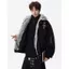 Áo khoác da lộn nam TIANLESIWEI độn cotton, phong cách Mỹ, phù hợp unisex, chất lượng cao