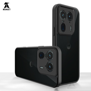 Dành Cho Motorola Moto Edge 50 Ultra Ốp điện thoại Cứng Mờ Da-Cảm Giác Mềm Khung TPU Chống Sốc Mỏng Vỏ