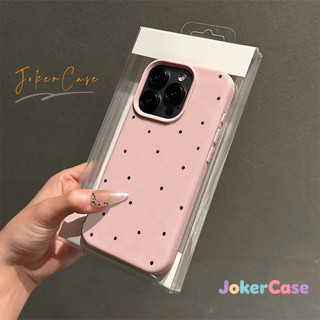 Ốp Lưng Cho iPhone 17 15 12 13 11 16 14 ProMax 16 14 15 Plus XR X XS Max Air Vỏ bảo vệ chấm bi đơn giản