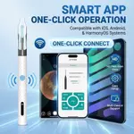 Công cụ loại bỏ sáp tai trực quan với máy ảnh 1080P HD Máy làm sạch tai không dây Đèn LED WiFi Bộ tai nghe thông minh Nhíp Chọn tai an toàn cho trẻ em Người lớn có thể sạc lại — ảnh 5