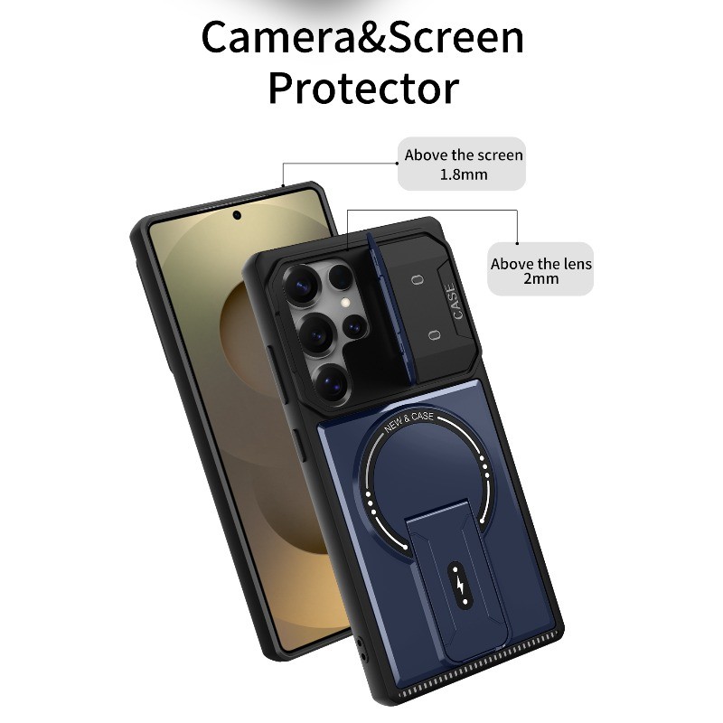 Dành Cho Samsung Galaxy S25 S24 Plus S23 S22 Ultra A05 A05S A15 A35 A55 A06 A16 A26 A36 A07 A17 Bao Giá Đỡ Cho Ốp Lưng Điện Thoại