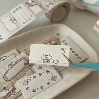 Sticky note mini dạng cuộn Rolling Island có thể xé